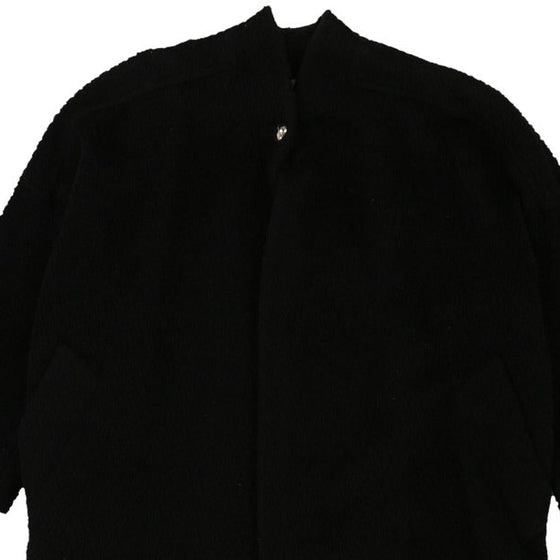 Studio 0001 Gianfranco Ferre Overcoat - 2XL Black Wool Blend