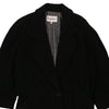 Byblos Overcoat - XL Black Wool Blend