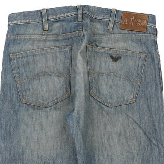 Vintage blue Armani Jeans Jeans - mens 32" waist