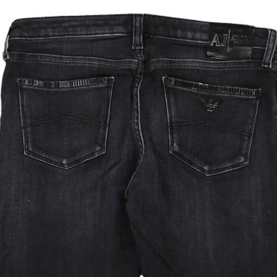 Lotus Armani Jeans Jeans - 29W UK 6 Black Cotton