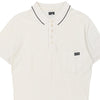 Vintage white Armani Jeans Polo Shirt - mens x-large