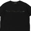 Vintage black Emporio Armani T-Shirt - mens large