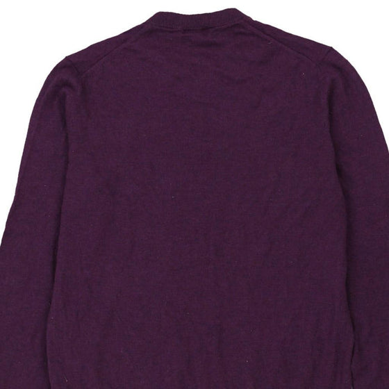 Burberry Brit Jumper - Large Purple Wool