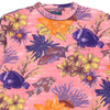 Les Copains Floral Sweatshirt - 2XL Pink Cotton