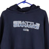 Vintagenavy Seattle Seahawks Nfl Hoodie - womens medium