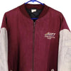 Vintageburgundy Swift Nemesis Varsity Jacket - mens xx-large