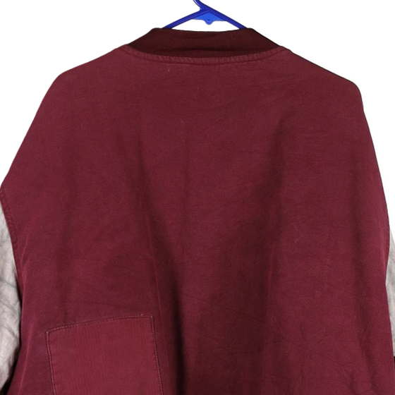 Vintageburgundy Swift Nemesis Varsity Jacket - mens xx-large