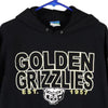 Golden Grizzlies Champion Hoodie - Small Black Cotton Blend - Thrifted.com