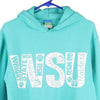 WSU Champion College Hoodie - Small Blue Cotton Blend - Thrifted.com