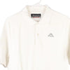 Vintage white Kappa Polo Shirt - mens medium