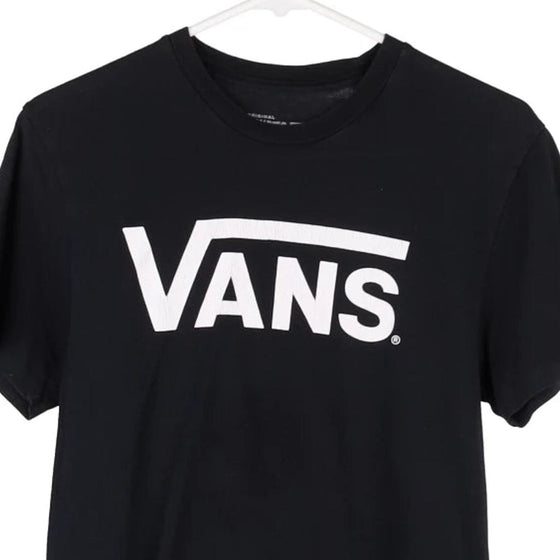 Pre-Loved black Vans T-Shirt - mens small