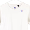 Pre-Loved white K-Way T-Shirt - mens large