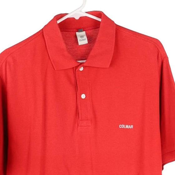 Vintage red Colmar Polo Shirt - mens large