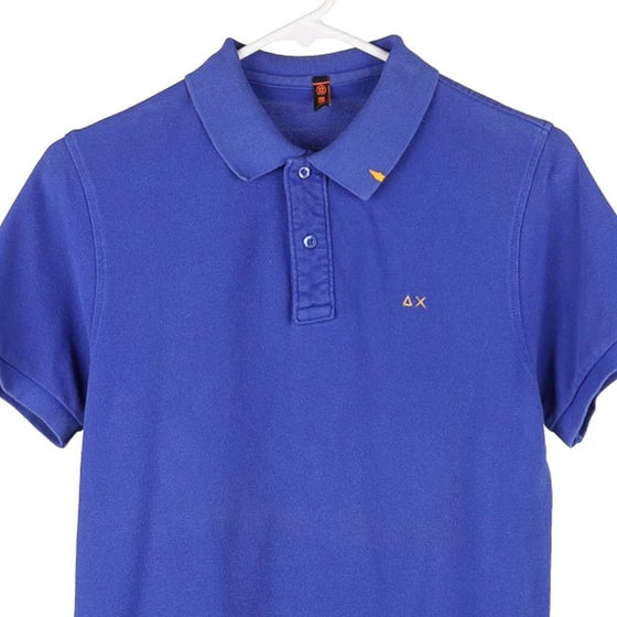 Vintage blue Sun68 Polo Shirt - mens small