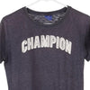 Vintage grey Champion T-Shirt - womens medium