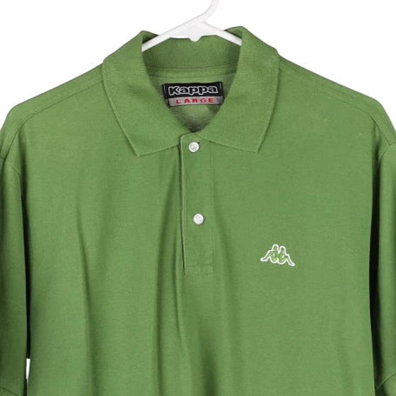 Vintage green Kappa Polo Shirt - mens large