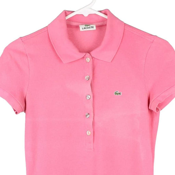 Vintage pink Lacoste Polo Shirt - womens small