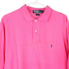 Vintage pink Polo Ralph Lauren Polo Shirt - mens large