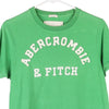 Vintage green Abercrombie & Fitch T-Shirt - mens small