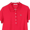 Vintage red Lacoste Polo Shirt - womens medium