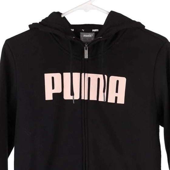 Vintage black Puma Hoodie - womens medium