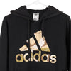 Vintage black Adidas Hoodie - mens x-small