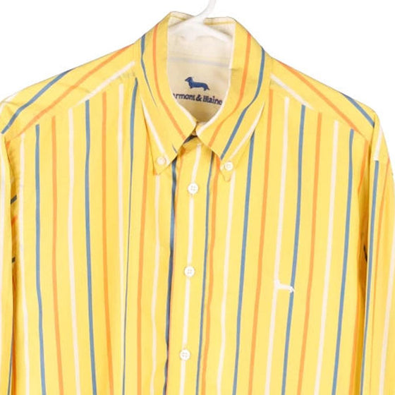 Pre-Loved yellow Harmot & Blaine Shirt - mens large