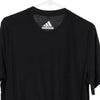 Vintage black Adidas T-Shirt - mens xx-large