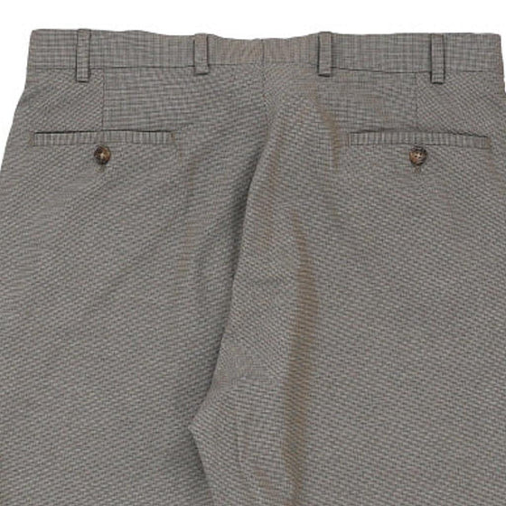 Vintage grey Ralph Lauren Trousers - mens 35" waist