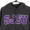 SJSU Champion College Hoodie - Small Grey Cotton Blend - Thrifted.com