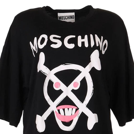 Vintage black Milano Moschino T-Shirt - womens large