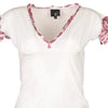 Vintage white Just Cavalli Top - womens medium