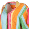 Vintage multicoloured Benetton Short Sleeve Shirt - womens x-large