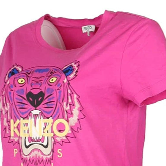 Vintage pink Paris Kenzo T-Shirt - womens small