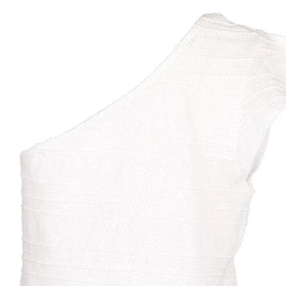 Vintage white Intimissimi One Shoulder Top - womens large