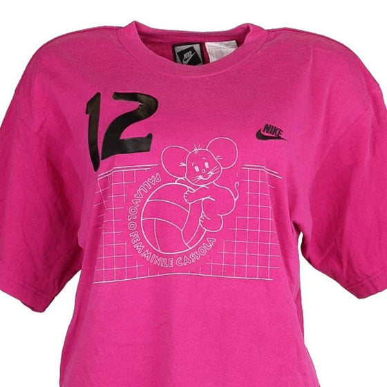 Vintage pink Nike T-Shirt - womens small