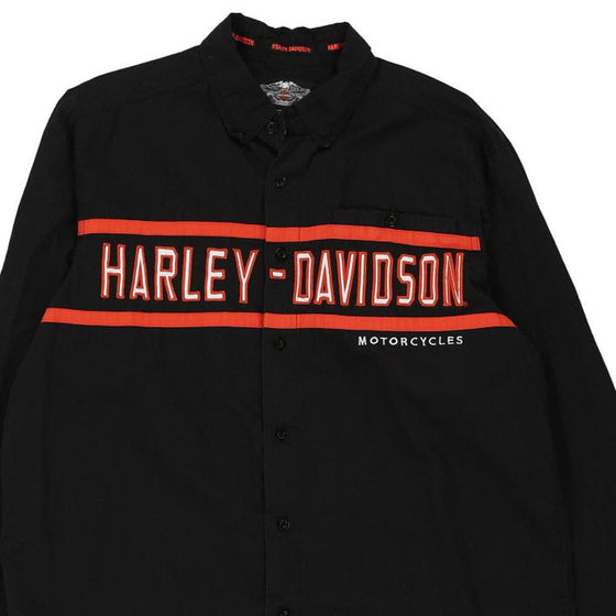 Vintage black Harley Davidson Shirt - mens large