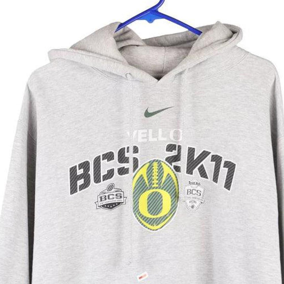 Vintage grey BCS 2K11 Nike Hoodie - mens large