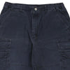 Vintage navy Champion Cargo Shorts - mens 36" waist