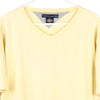 Vintage yellow Tommy Hilfiger T-Shirt - mens x-large