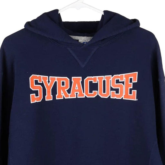 Vintage navy Syracuse Russell Athletic Hoodie - mens large