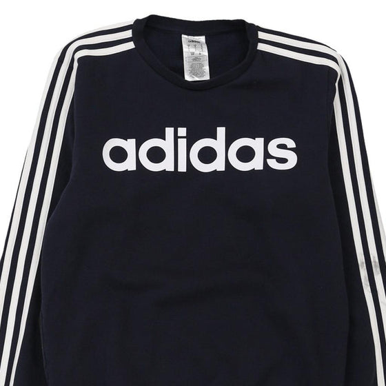 Vintage navy Adidas Sweatshirt - womens small