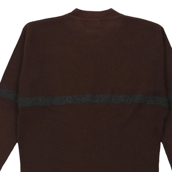 Vintage brown Valentino Jumper - mens x-large