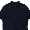 Vintage navy Burberry Polo Shirt - mens x-large