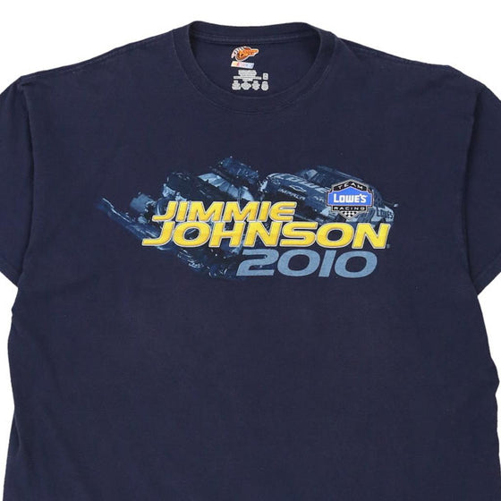 Vintage navy Jimmie Johnson Winners Circle T-Shirt - mens xx-large