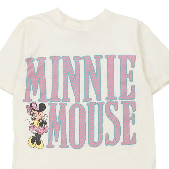 Vintage white Minnie Mouse Disney T-Shirt - womens small