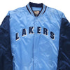 Vintage blue Lakers Hardwood Classics Nba Jacket - mens xx-large