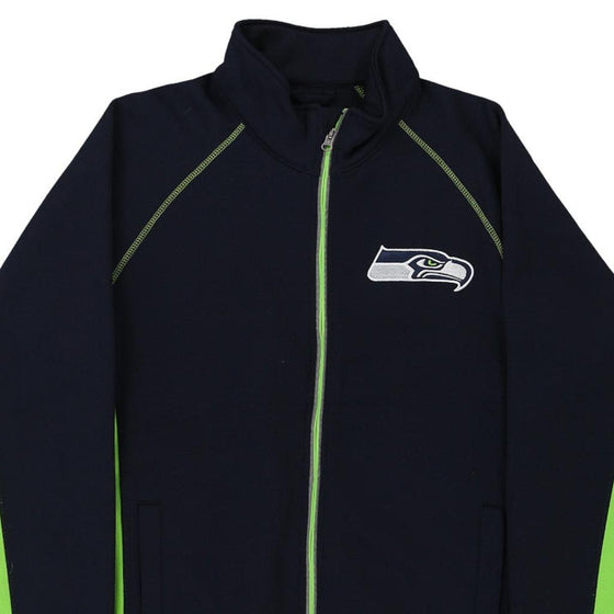 Vintage navy Seattle Seahawks Nfl Track Jacket - mens medium