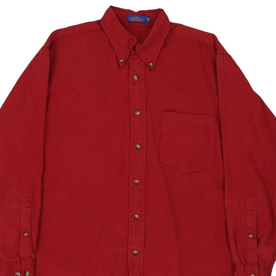 Vintage red Pendleton Shirt - mens medium