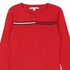 Vintage red Tommy Hilfiger Jumper - womens medium